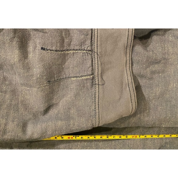 Free People Blue Wide Leg Pants - Picture 5 of 7